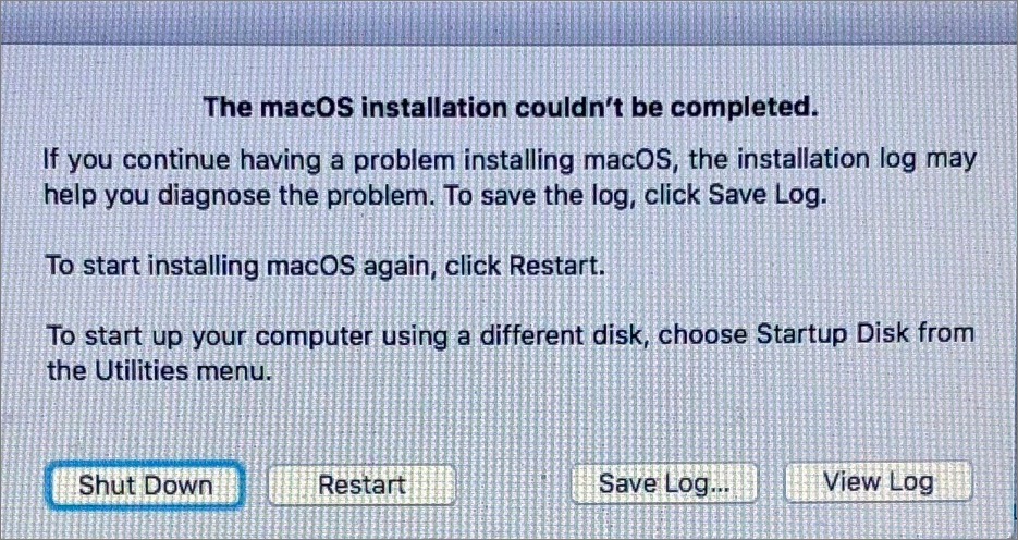 Mac Software Update Couldn